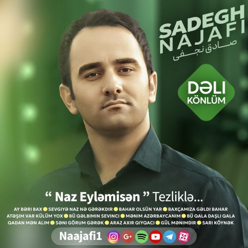 دانلود آهنگ صادق نجفی دلی کونلوم