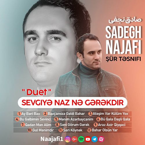 دانلود آهنگ صادق نجفی سئوگیه ناز نه گرکدیر